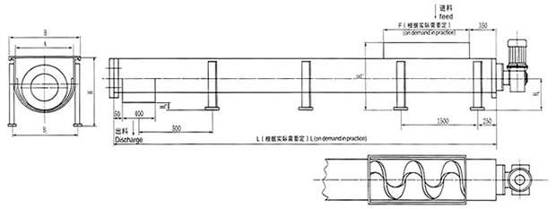 FXWS無軸螺旋輸送機 FXWS無軸螺旋輸送機