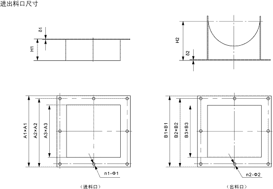 LS螺旋輸送機(jī)進(jìn)料口 LS螺旋輸送機(jī)進(jìn)料口