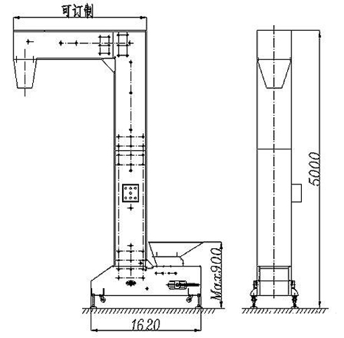 板鏈斗式提升機(jī) 板鏈斗式提升機(jī)