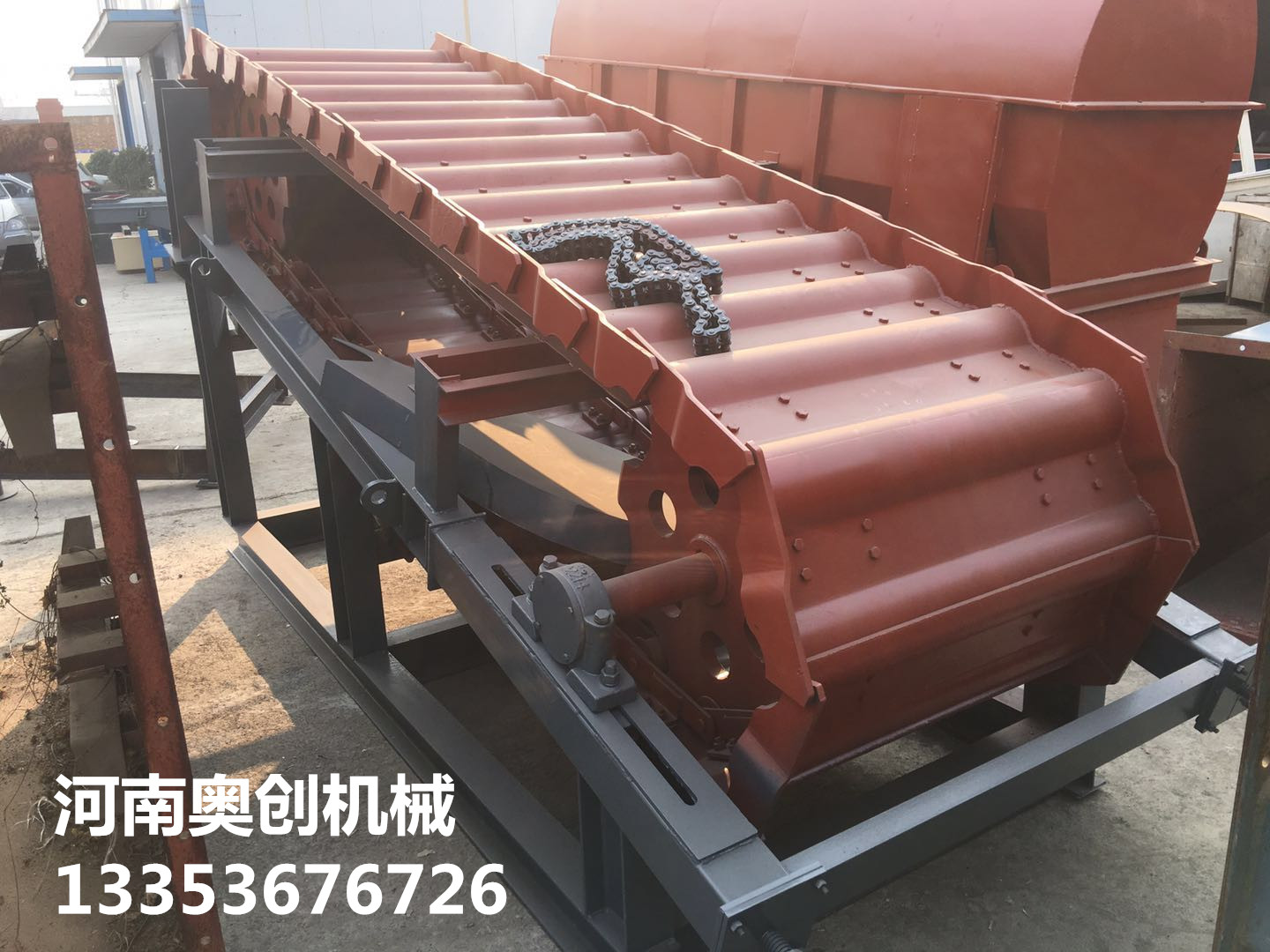 鱗板輸送機(jī)廠家展示 鱗板輸送機(jī)廠家展示
